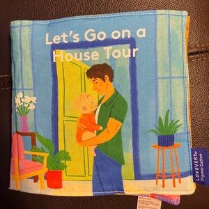 Lovevery Organic Cotton Baby Book